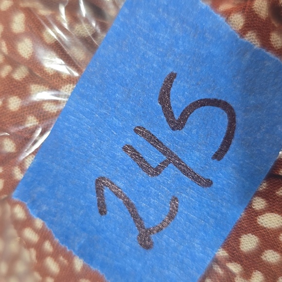 Impressions Women size Sm Baby Doll Dress Cottagecore Flowy Romantic Long Sleeve - Picture 9 of 9